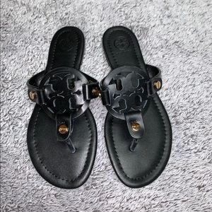 Tory Burch Leather Miller Sandals